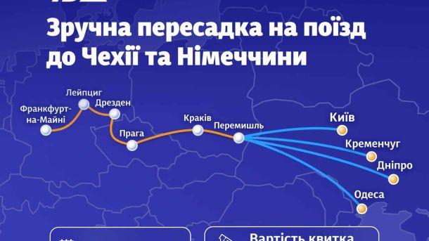 Двох військовослужбовців взяли під варту за вбивство киянина на Набережному шосе Нічний поїзд Renfe на маршруті Перемишль–Франкфурт-на-Майні з пересадками для пасажирів з України від 15 євро