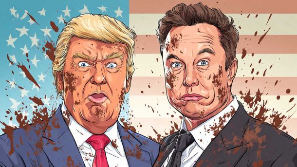 Крах тандему Трампа й Маска — союз майбутнього вибухнув на ґрунті его, бюджету й X