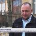 Роман Маленков, директор Державного історико-архітектурного заповідника Стародавній Київ, дає коментар біля садибного будинку Мерінгів на Великій Житомирській у Києві